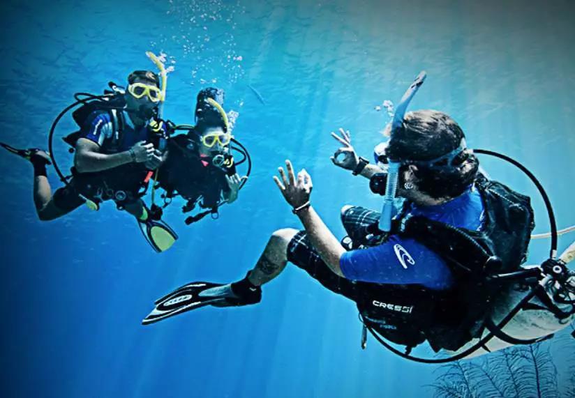 原來你是這樣的潛水員妹子！